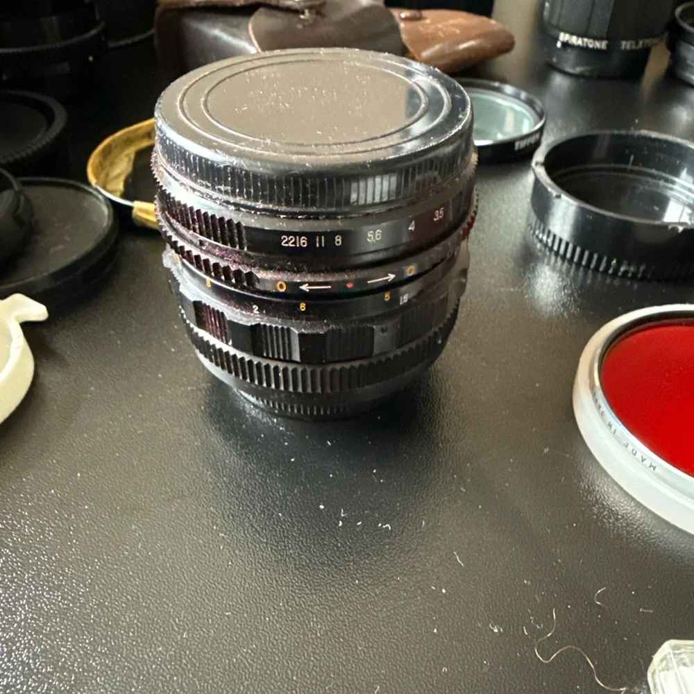Wide Angle Camera Lens - Black